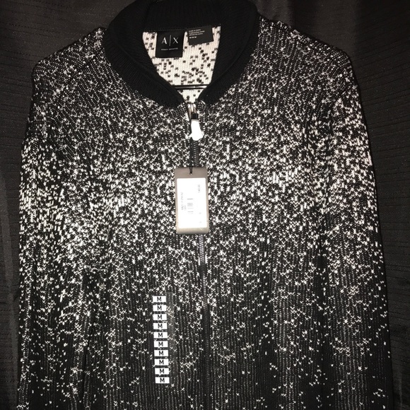 Armani Exchange Zip Up Cardigan sweater - Picture 1 of 2